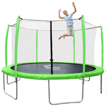 Load image into Gallery viewer, Toddler Island 15-Foot Trampoline with Safety Enclosure