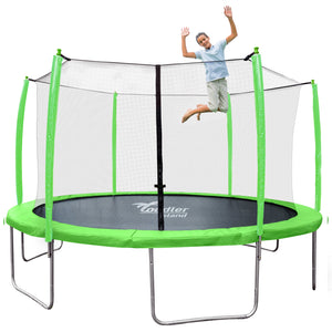 Toddler Island 15-Foot Trampoline with Safety Enclosure