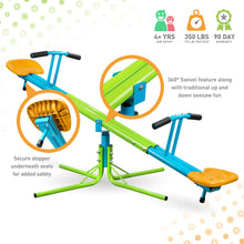 Load image into Gallery viewer, Pure Fun Heavy Duty 360 Kids Swivel Seesaw, Indoor or Outdoor - Pure Fun