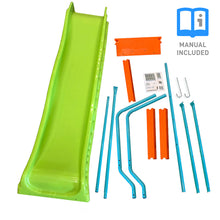 Load image into Gallery viewer, Pure Fun 6-Foot Wavy Kids Slide, Indoor or Outdoor - Pure Fun