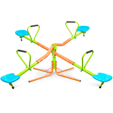 Load image into Gallery viewer, Pure Fun Kids 360-Degree Quad Swivel Seesaw, Indoor or Outdoor, 9334KS - Pure Fun 