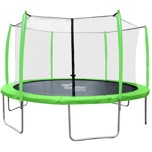 Toddler Island 15-Foot Trampoline with Safety Enclosure