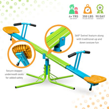 Load image into Gallery viewer, Pure Fun Heavy Duty 360 Kids Swivel Seesaw, Indoor or Outdoor - Pure Fun 